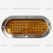 light, 2 x 6 inch oval, LED amber, optronics - Image 2