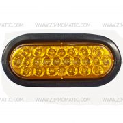 light, 2 x 6 inch oval, LED amber - Image 2
