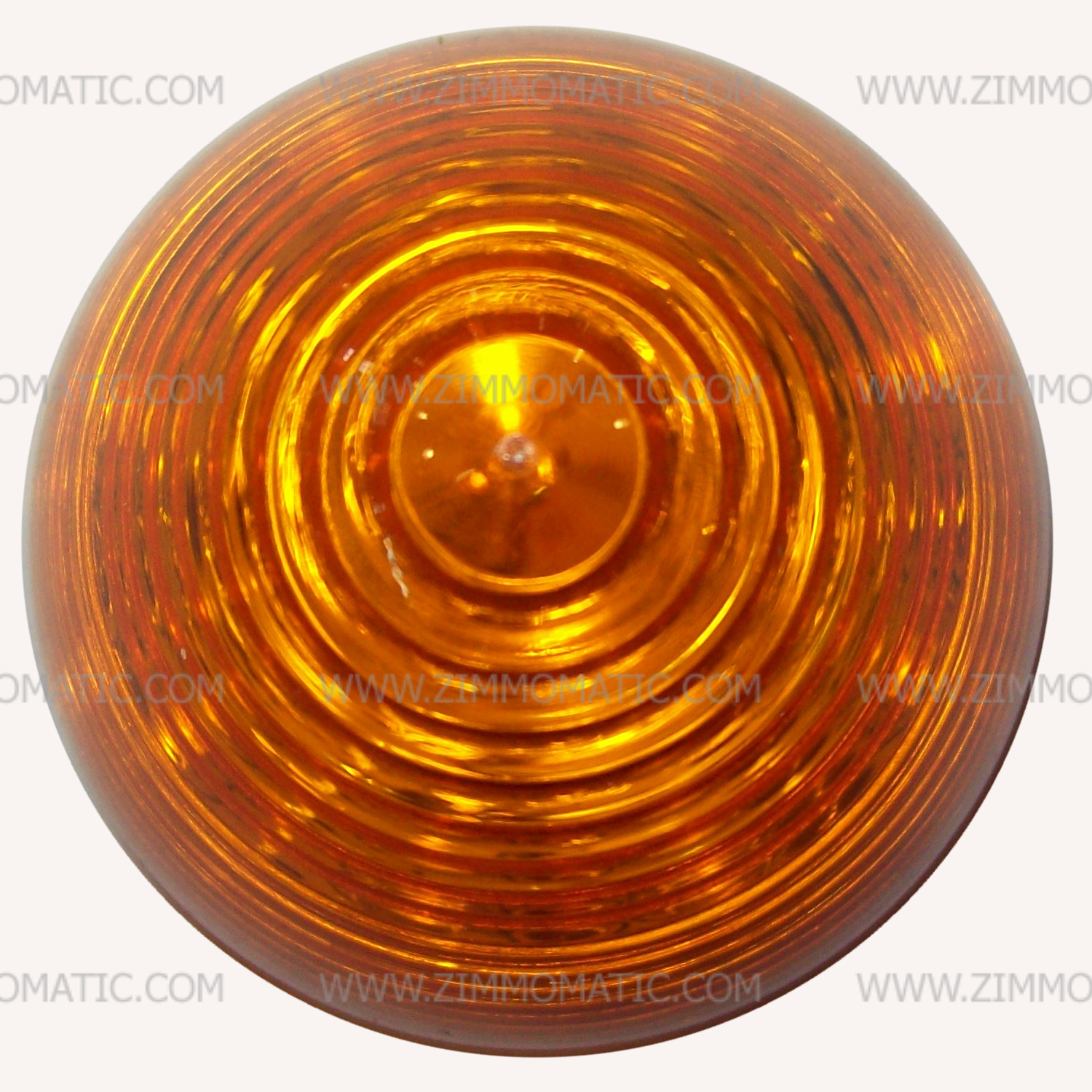 cone light, 2½ inch amber