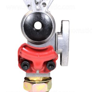 glad hand with manual shutoff, emergency