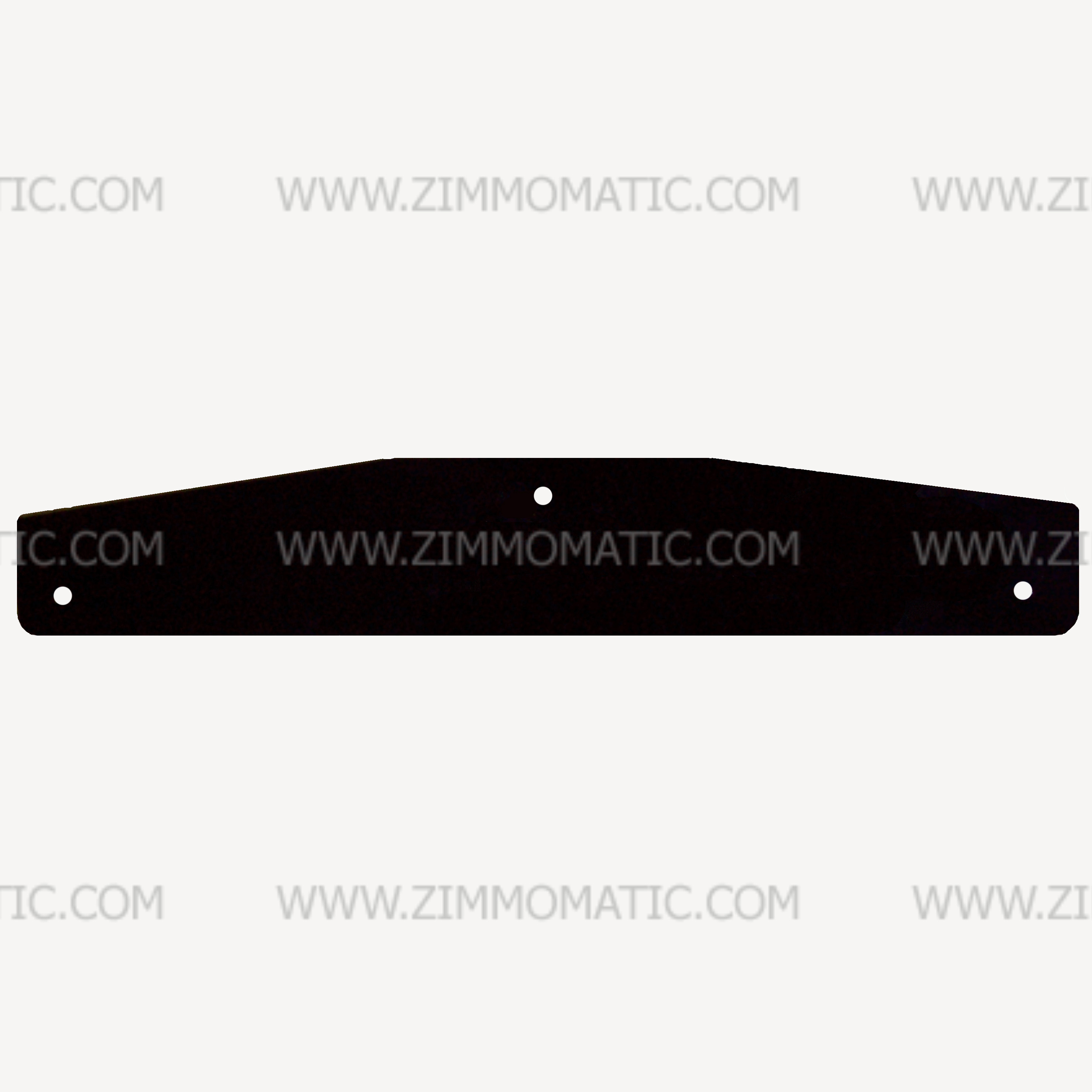 steel backer plate, mudflap weight
