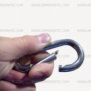 stainless steel snap mudflap hook - Image 2