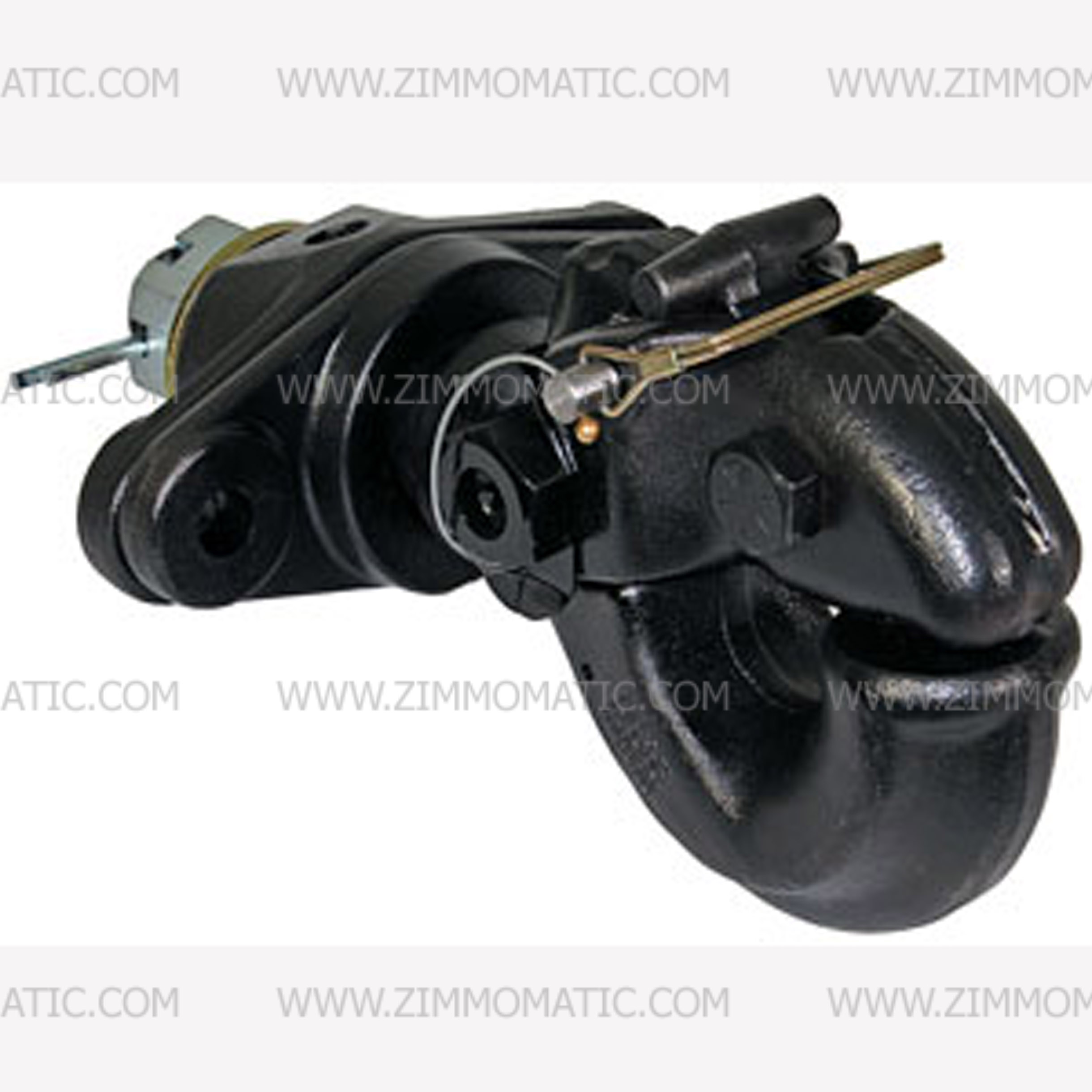 30 ton swivel pintle hook, 2-bolt mounting pattern, manual