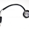 3/4" red clear lens button light, maxxima - Image 2