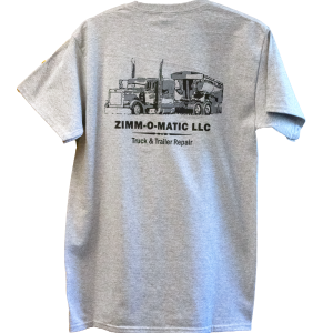 Zimm-o-matic T-shirt, gray