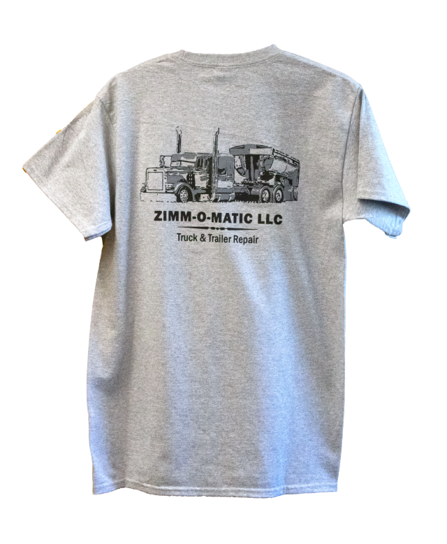 Zimm-o-matic T-shirt, gray