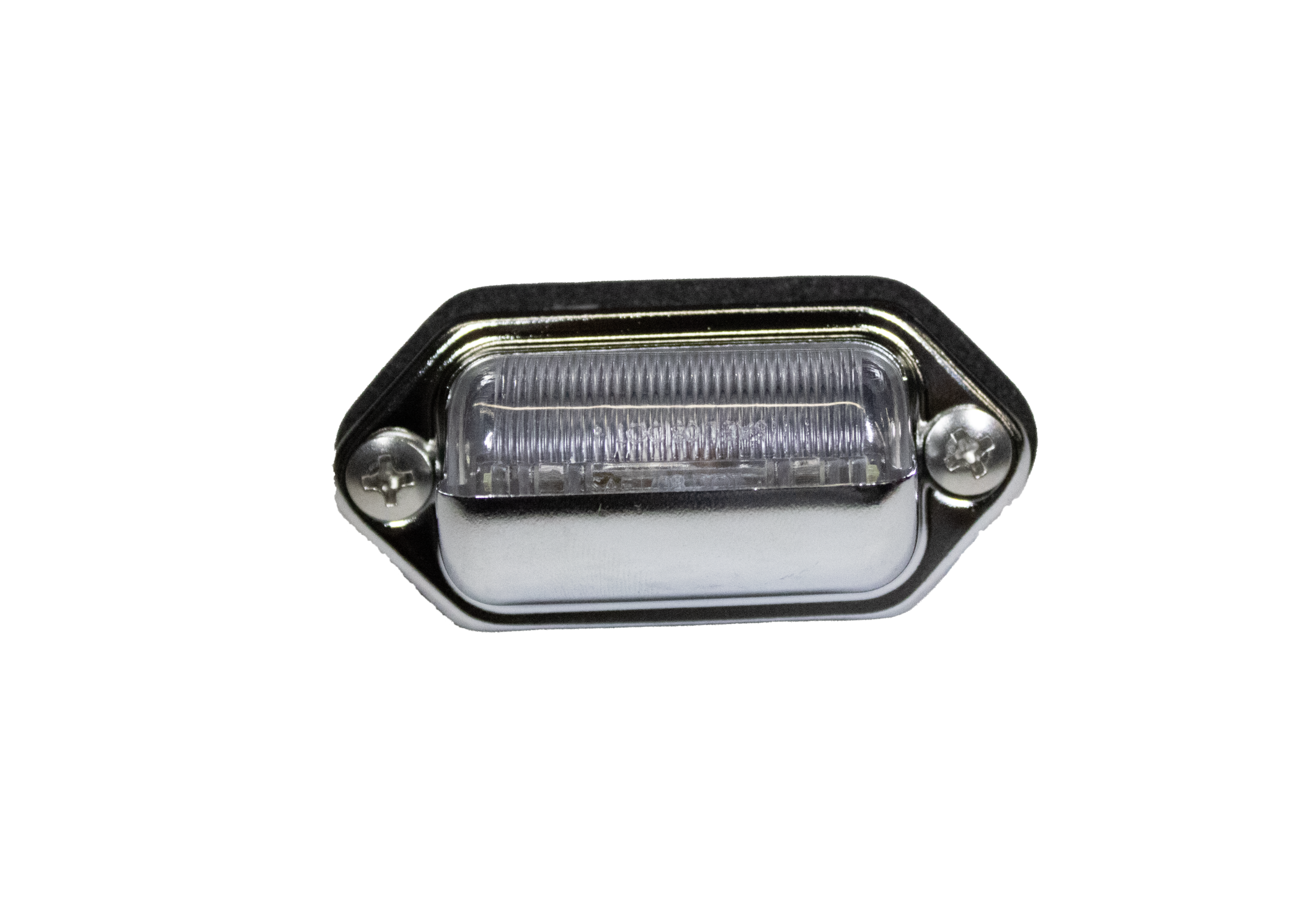 12V LED LICENSE PLATE LIGHT, EXTERNAL MOUNT