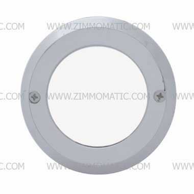 2½ inch chrome bezel