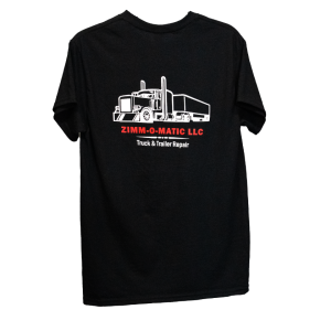 Zimm-o-matic T-shirt, black
